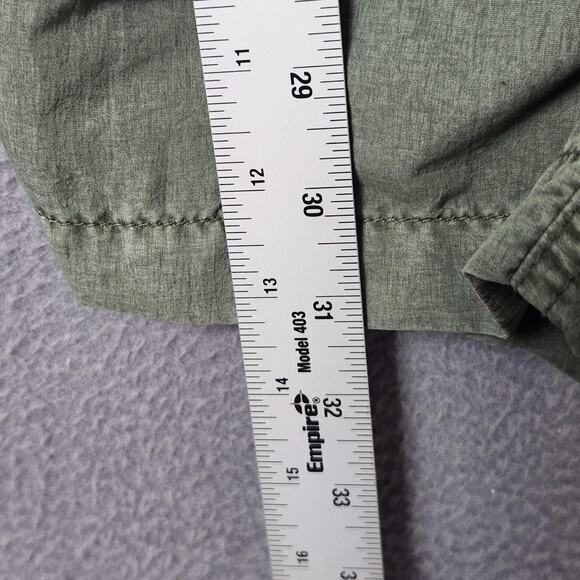Cabelas Outdoor Gear Pants Mens 2XL Green Nylon Inseam 30 Hiking Zip Pockets - Picture 6 of 16